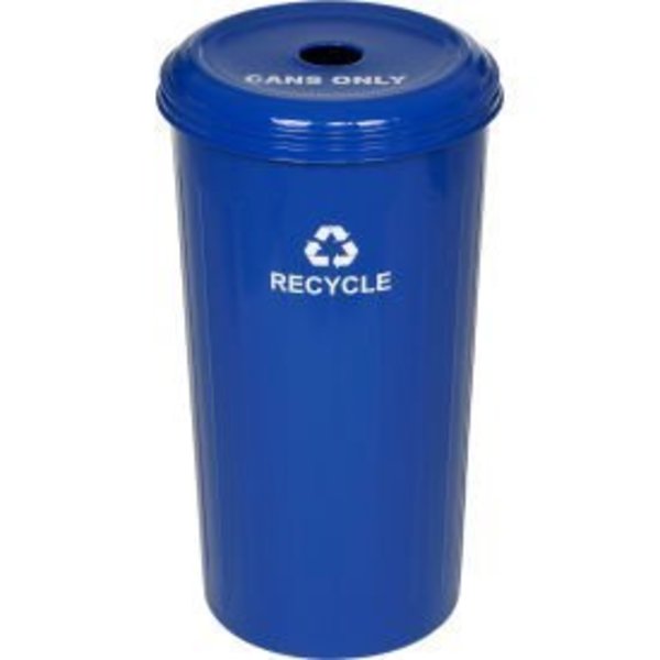 Wittco Witt Industries Recycling Can, 20 Gallon, Blue 10/1DTDB